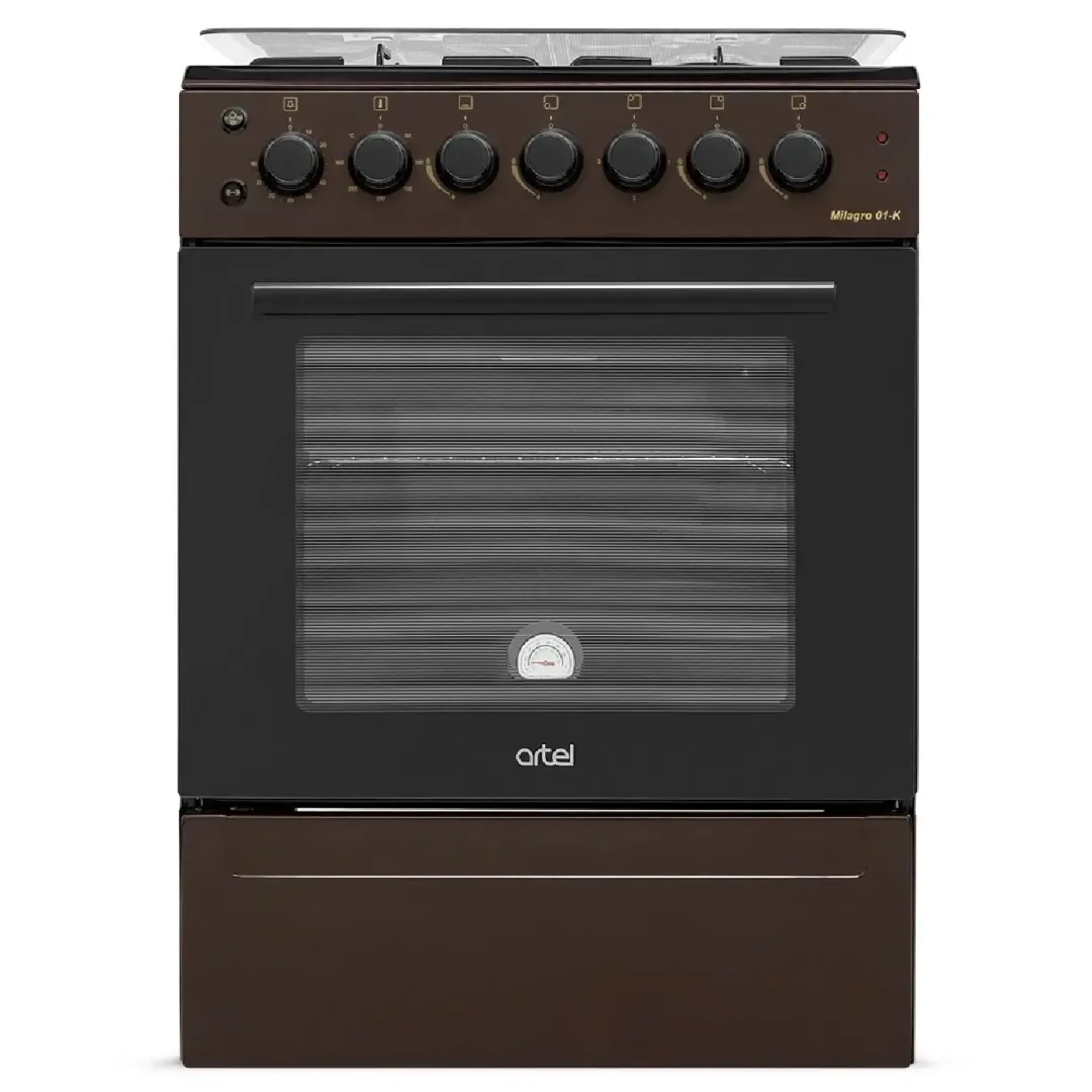 Kombinirovannaya plita Artel Milagro 01-K GK Brown