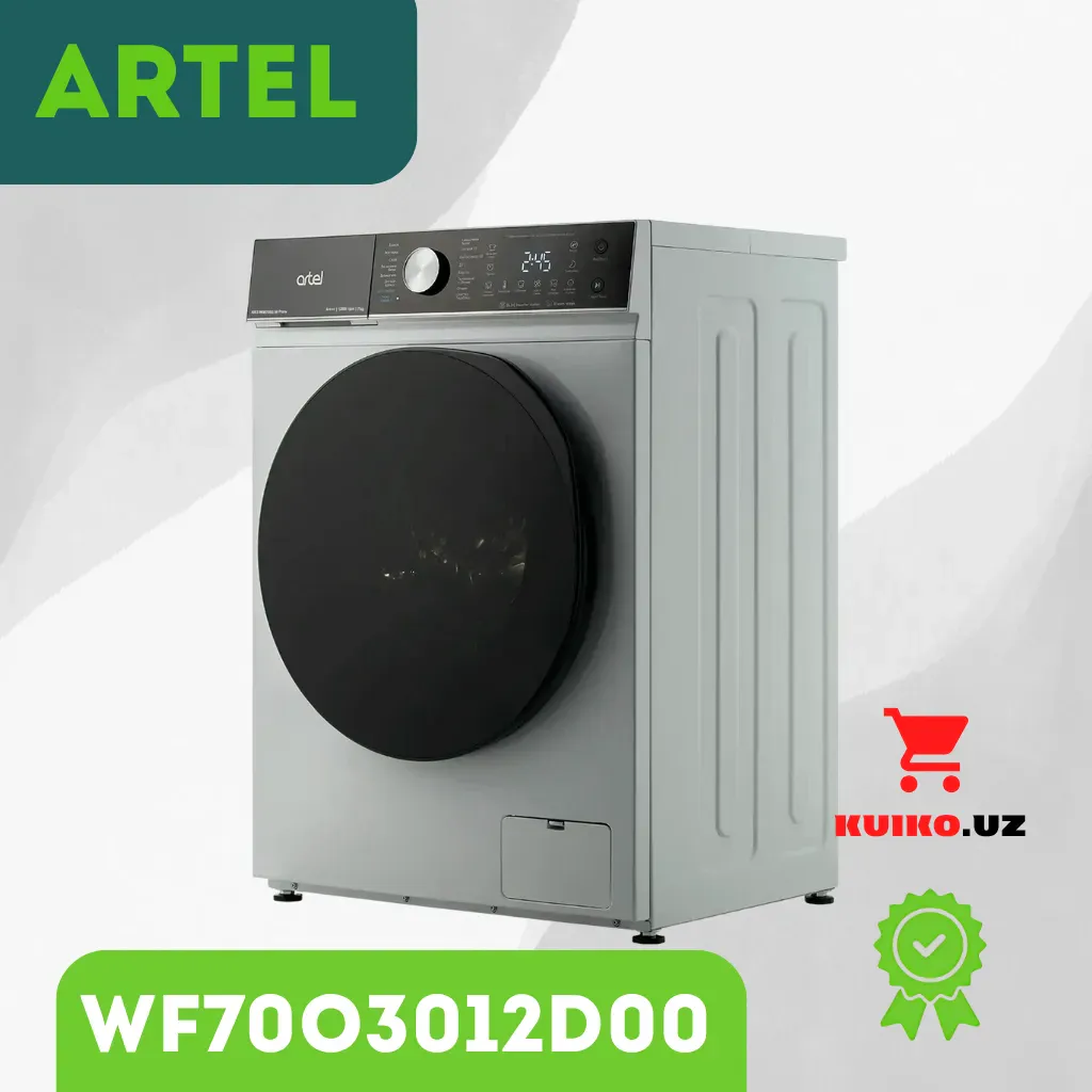 Stiralnaya mashina Artel 7kg WF70O3012D00 Ceriy