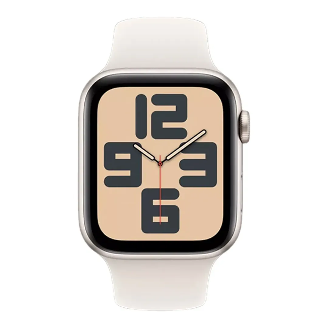 Apple Watch SE GPS 40mm Starlight Aluminium Case with Starlight Sport Band - S/M Smart soati