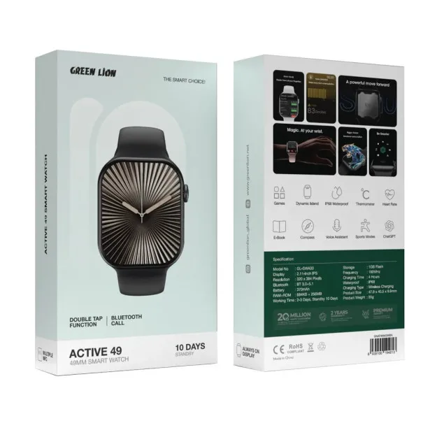 Смарт часы Green Lion Active 49 66595