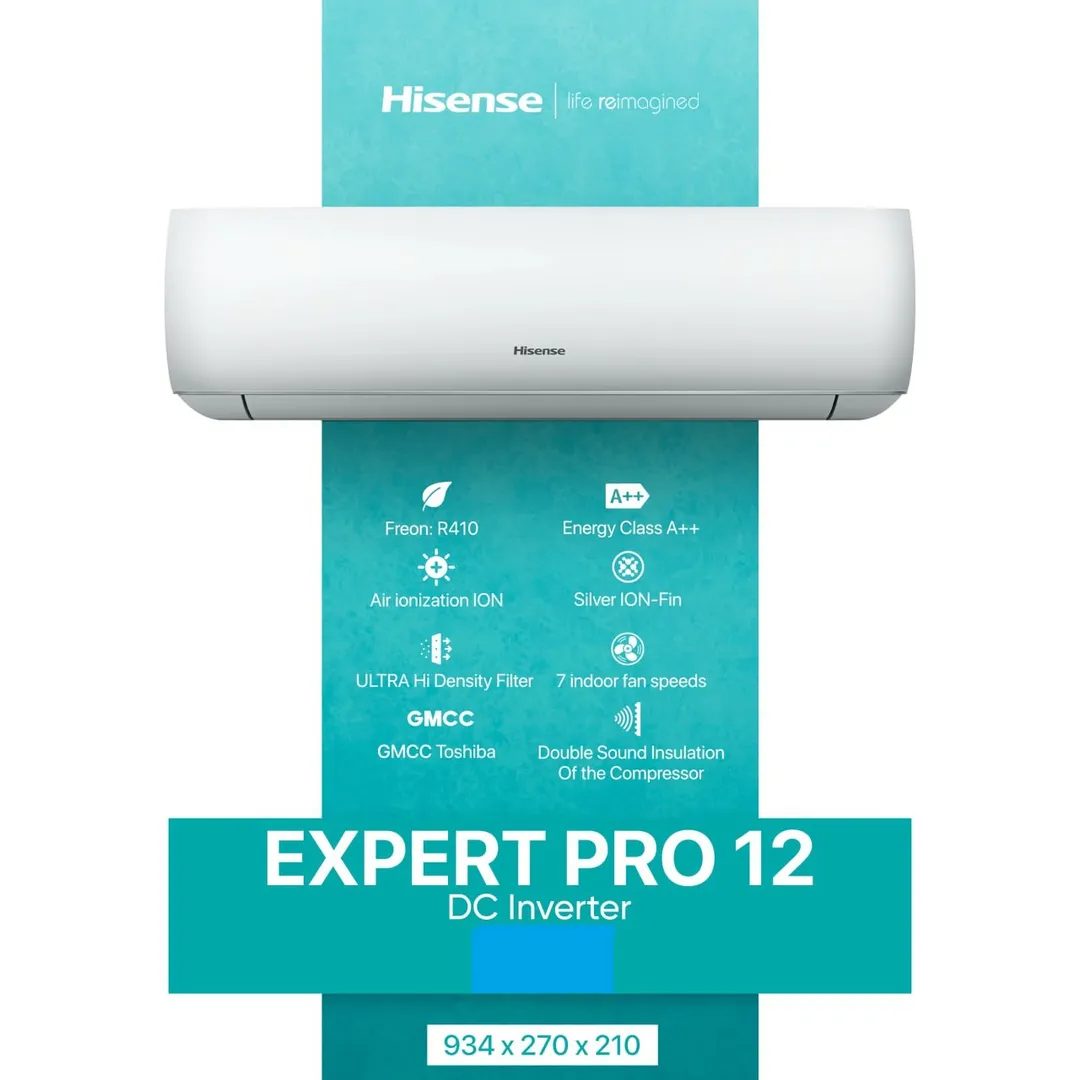 Konditsioner Hisense Expert 12 Pro, oq