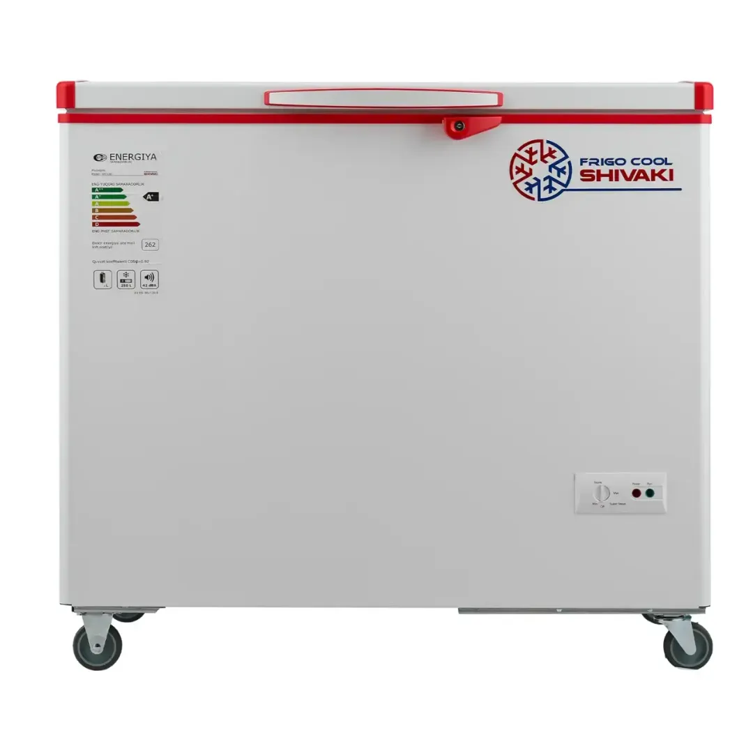 Morozilnik Shivaki SFC130 Red