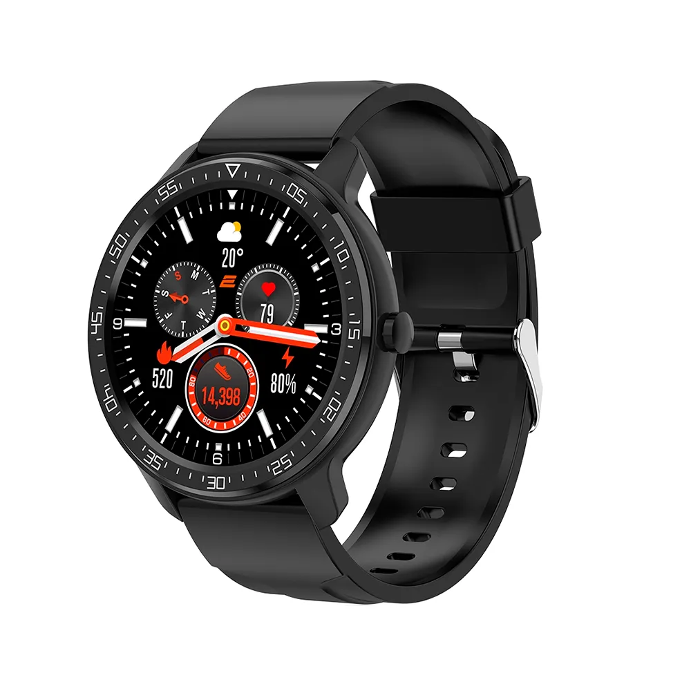 Aqlli soat 2E Watch Alpha X 46 mm Black-Silver (2E-CWW30BKSL)