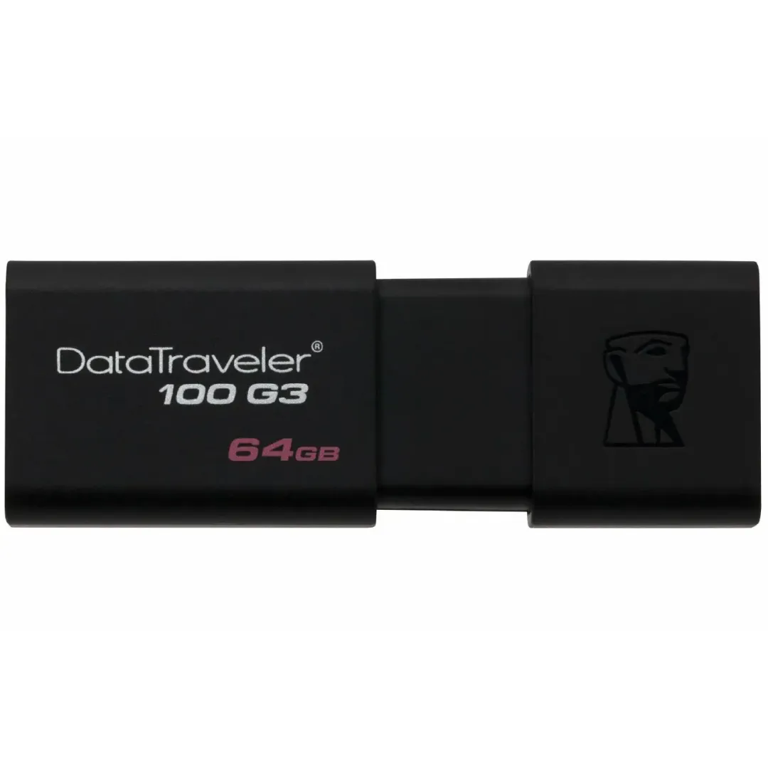 Flesh Nakopitel Kingston DT100G3 USB 3.0 64GB-2P