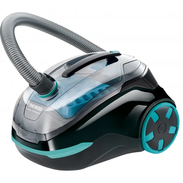 Пылесос THOMAS Cycloon Hybrid Comfort, Чёрный / Бирюзовый