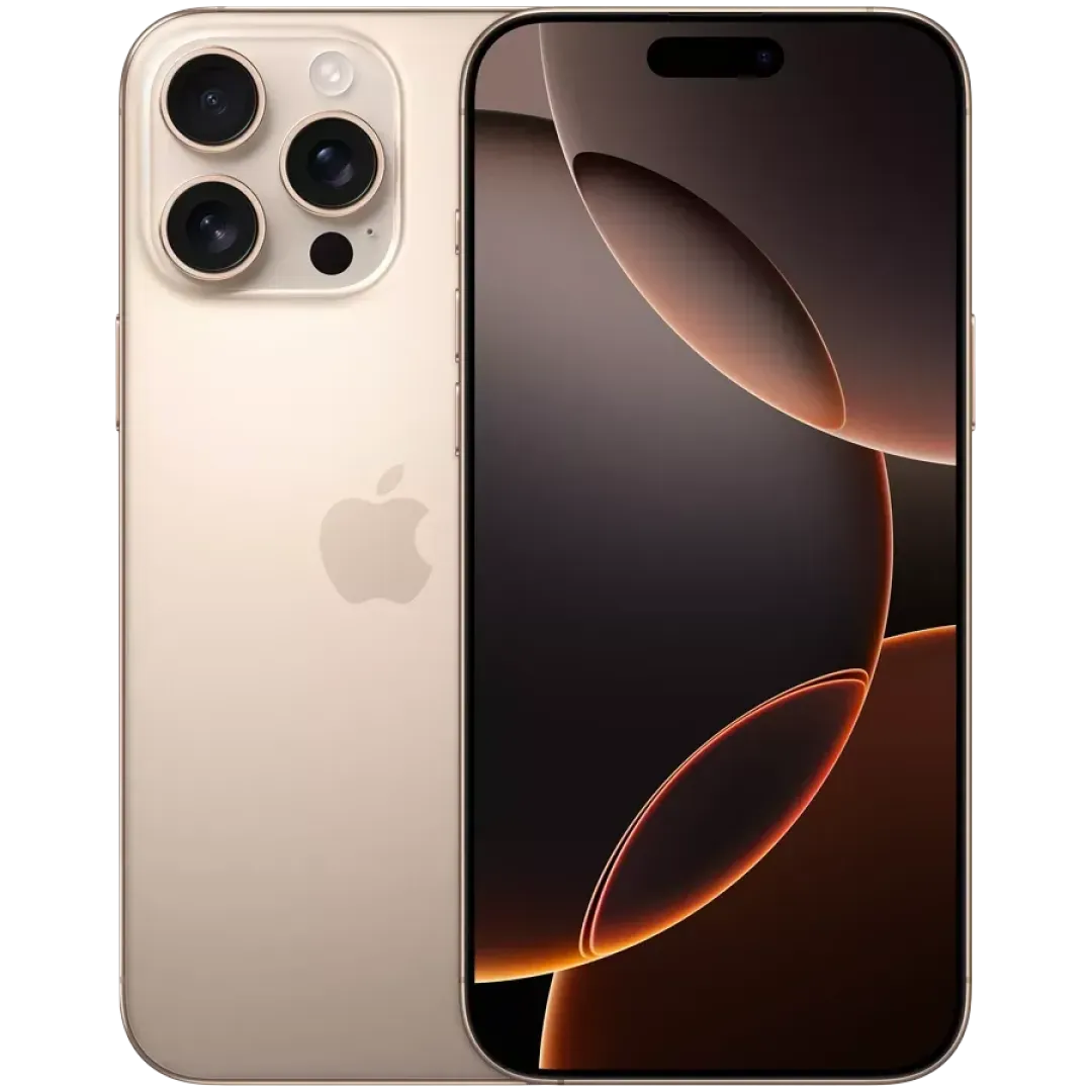Smartfon Apple iPhone 16 Pro Max eSim 256GB Desert Titanium (1 eSIM)