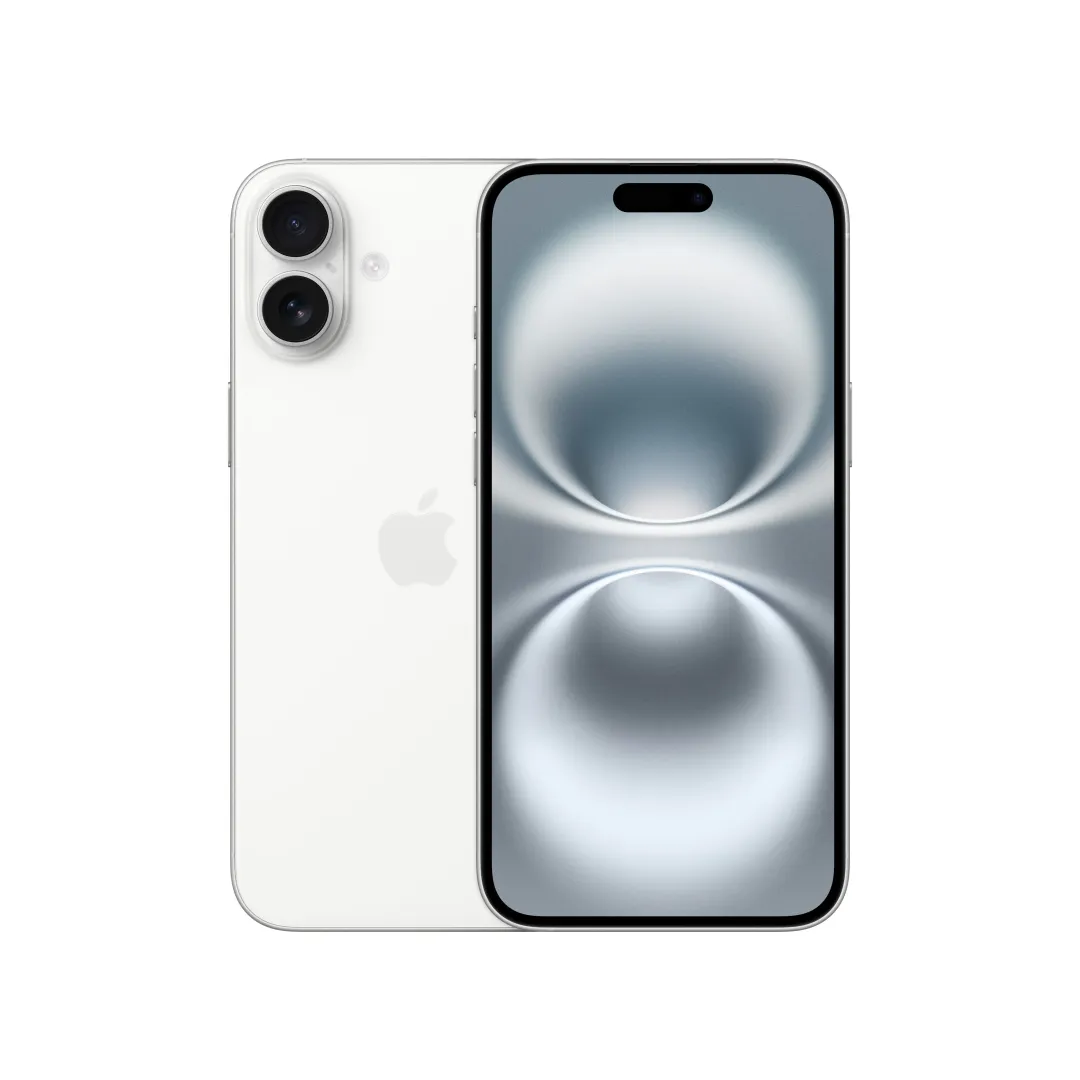 Smartfon Apple iPhone 16 128GB White (MYE93HX/A)