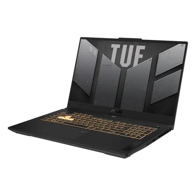 Noutbuk ASUS TUF Gaming F17 (Intel Core i7-13620H/ DDR5 16GB/ SSD 512GB/ 17,3” FHD IPS 144Hz/ 6GB GF RTX4050/ Backlit/ NoOS/ RU) Mecha Gray