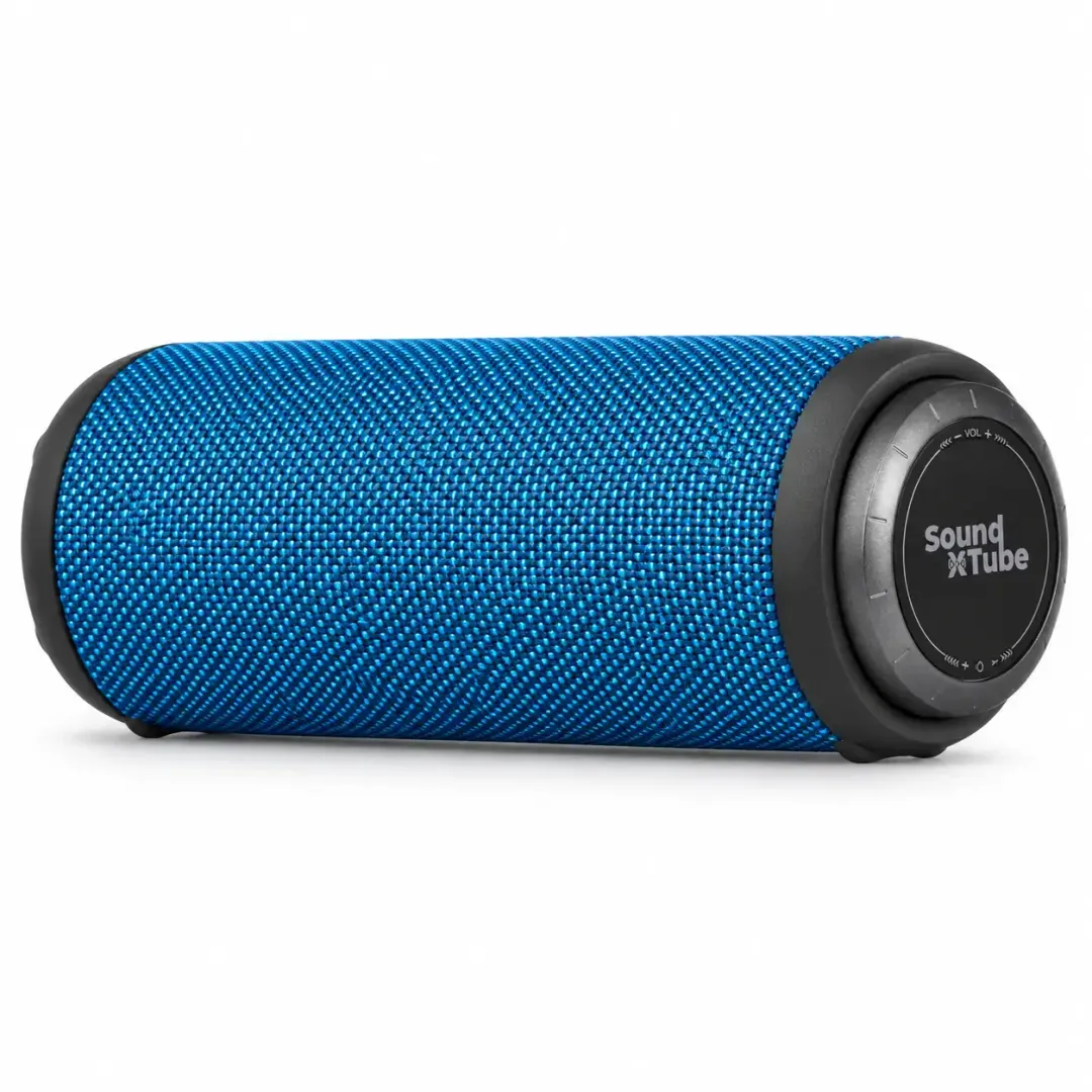 Portativnaya akusticheskaya sistema 2E SoundXTube TWS, 30 Vt, Bluetooth 5.0, MP3, IPX7, Blue