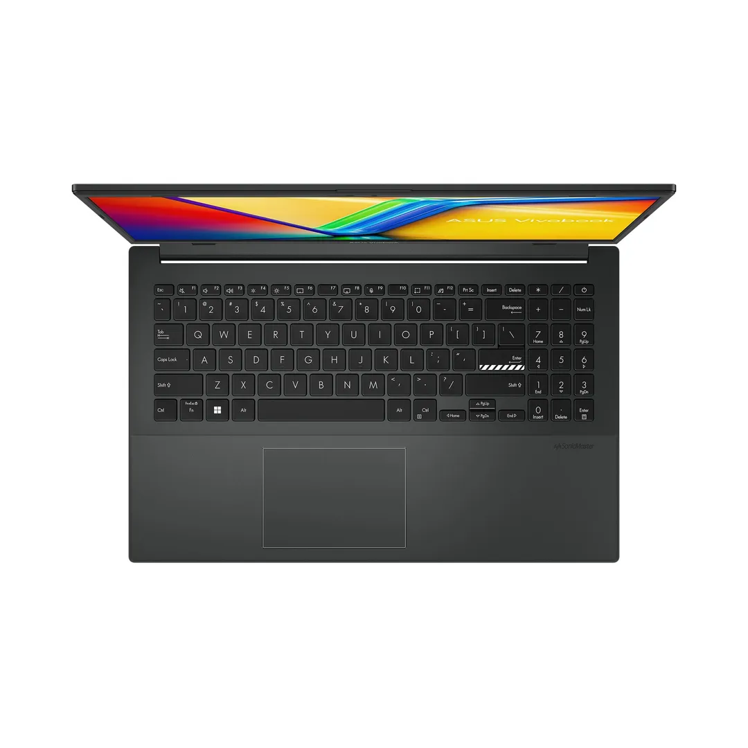 Noutbuk Asus E1504G / i3-N305 / 4 GB / SSD 256 GB / 15.6", qora