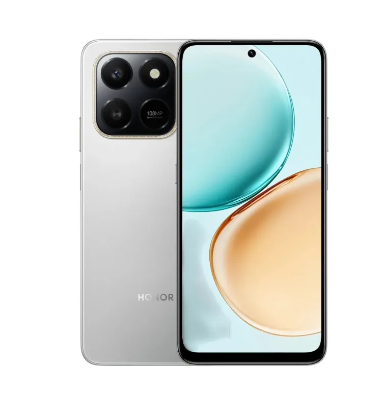 Smartfon Honor X7D 6/128 GB, Meteor Silver