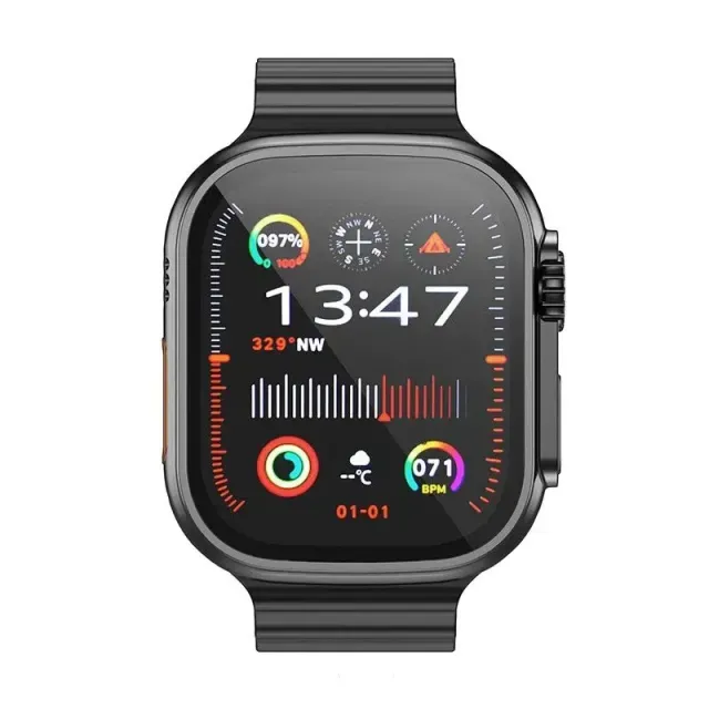 Smart chasi Hoco Watch DY12 Ultra chyornie, AMOLED!