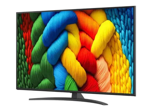 4K UHD televizor LG 55NANO81A6A 55 ", qora