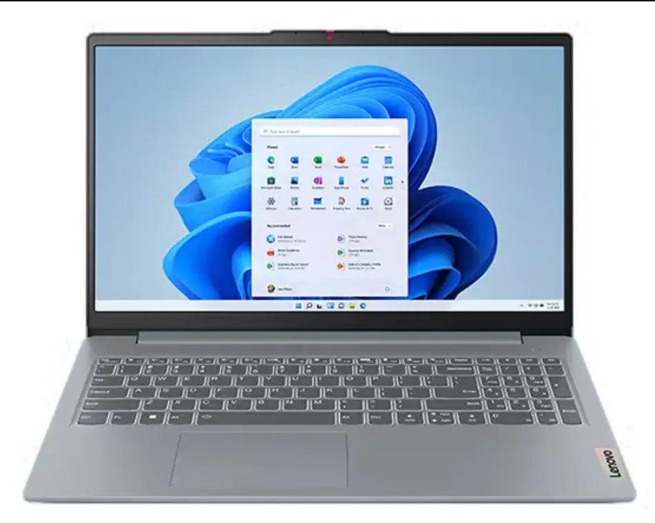 Ноутбук Lenovo IDEAPAD SLIM 3 (15AMN8) / Ryzen 5 7520U / 8 GB / SSD 512 GB / 15.6", Arctic Grey