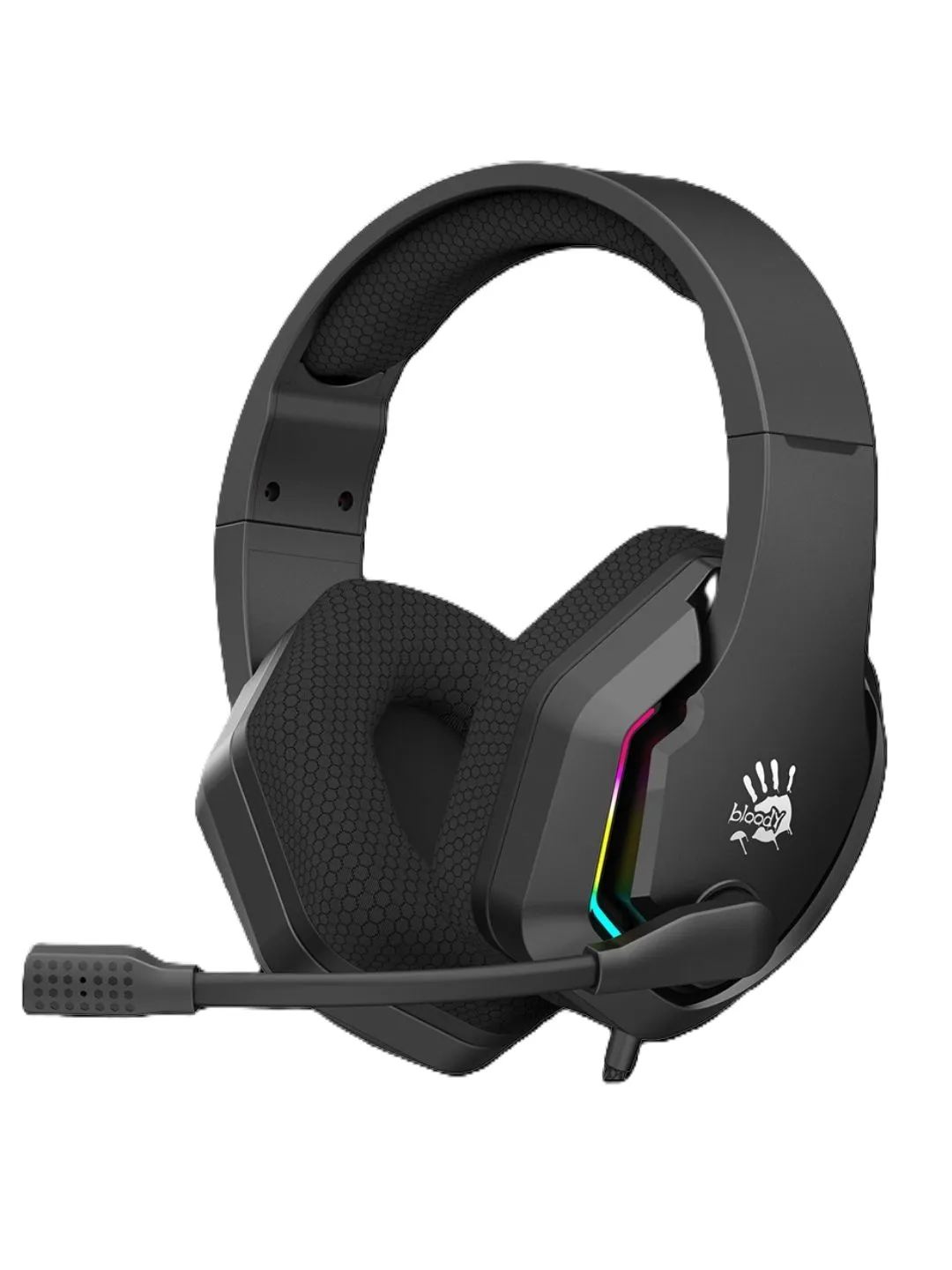 Polnorazmernie quloqchinlar Bloody G260, qora
