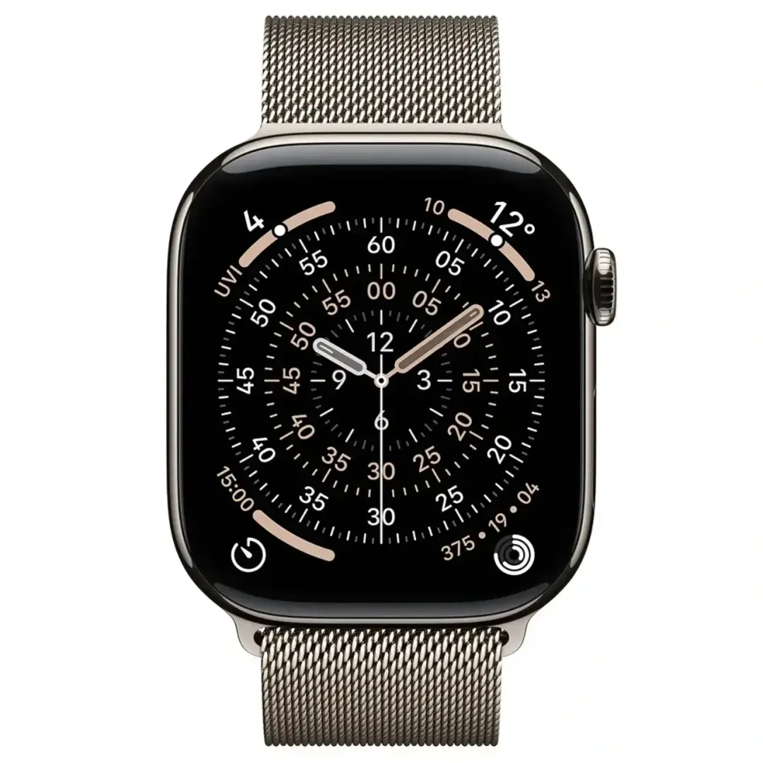 Aqlli soat Apple Watch 11 42 mm LTE Natural Titanium Milanese Loop Natural