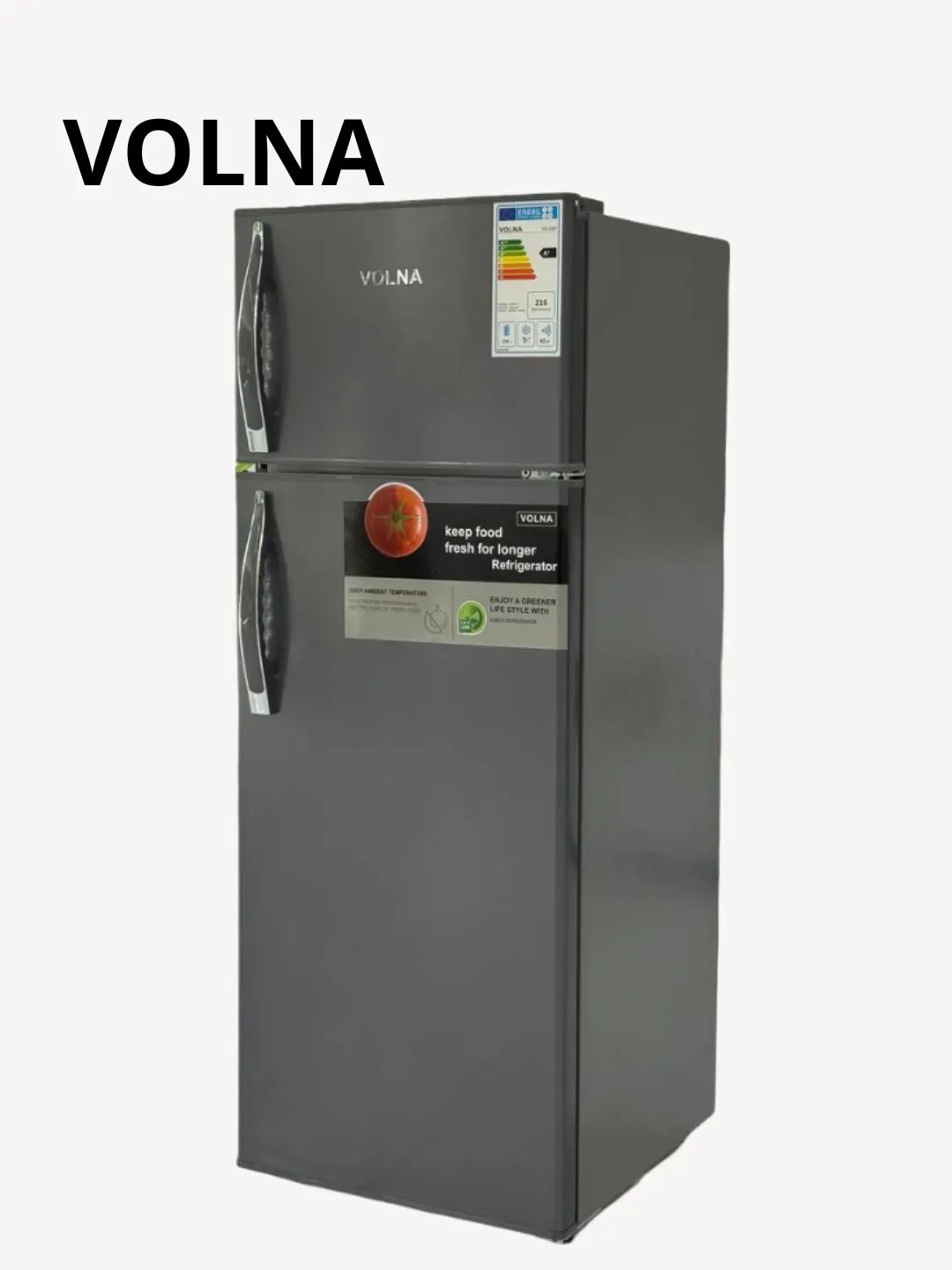 Muzlatgich Volna KD-230F, qora