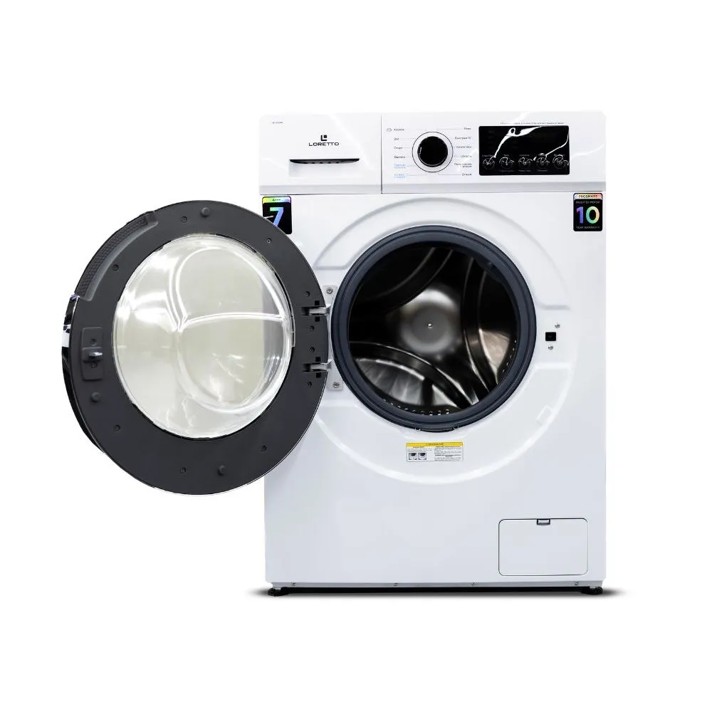 Стиральная машина Loretto LW-7007BLDC-W 7 кг, белый