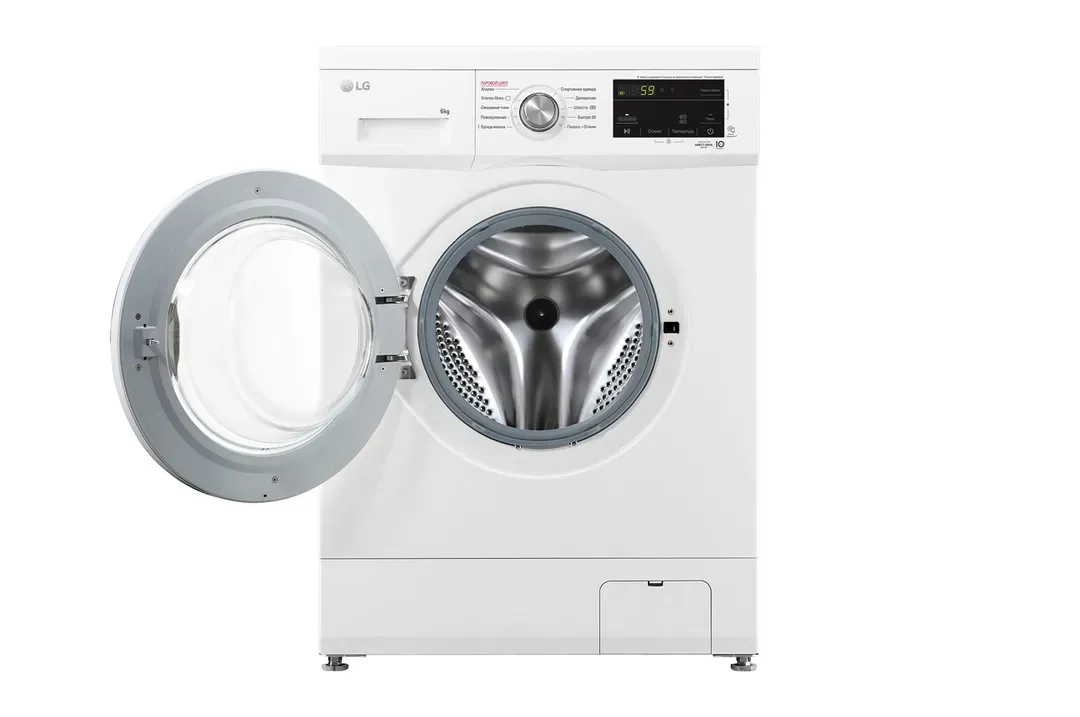 Kir yuvish mashinasi LG F2J3NS2W, oq
