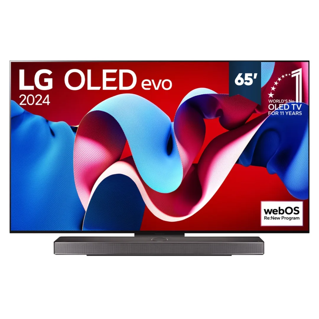 Televizor LG Smart TV OLED evo AI C4 4K OLED65C4RLA