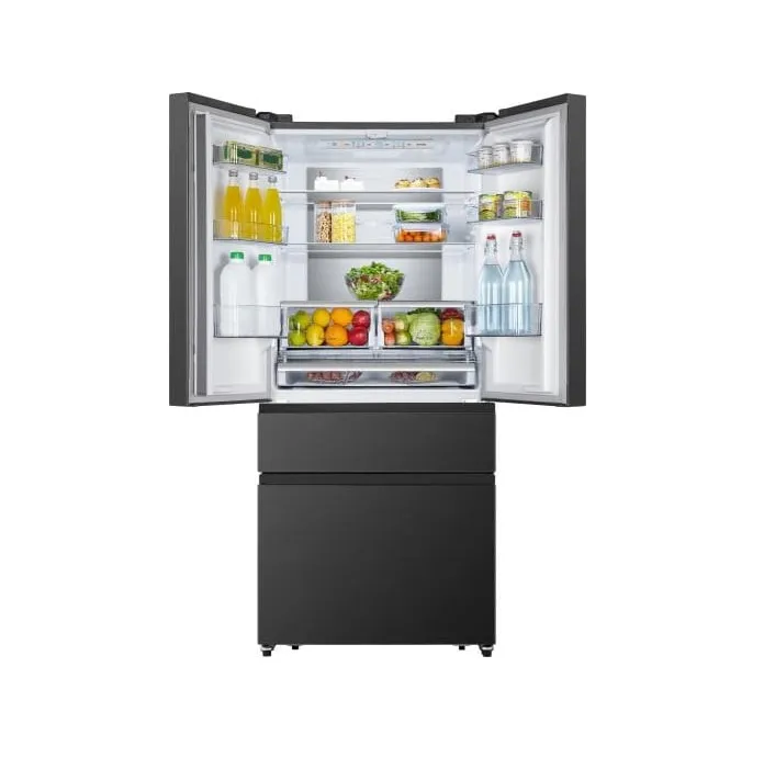 Muzlatgich Hisense RF540N4SBF2, qora
