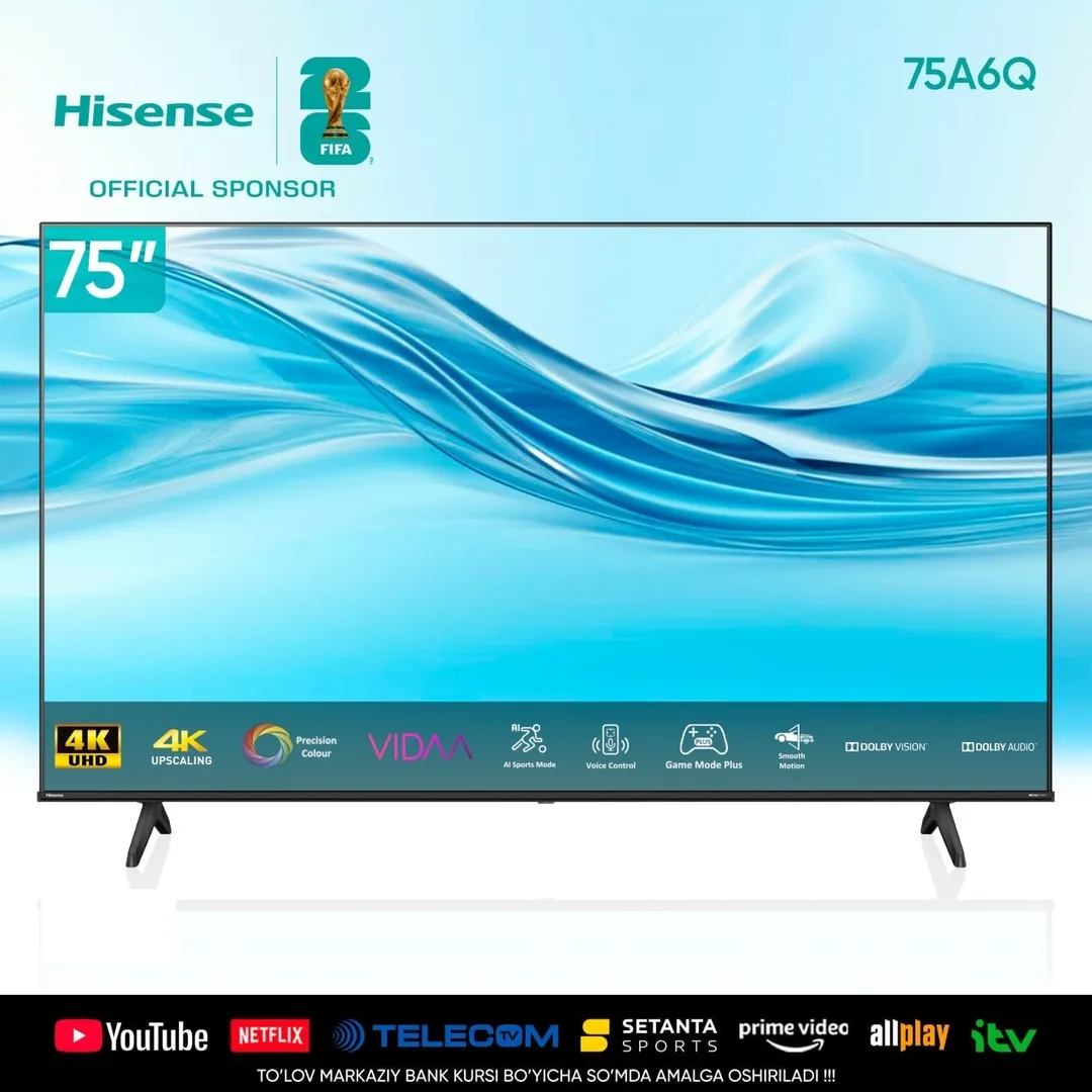 Televizor Hisense 75A6Q UHD SMART 4K VIDAA