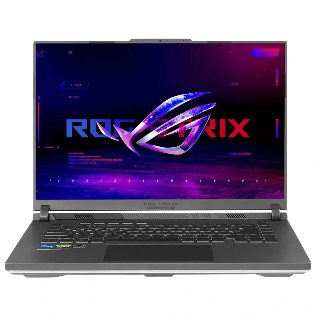 Noutbuk ASUS ROG Strix G16 Intel Core i5-13450HX/ DDR5 16GB/ SSD 512GB/ 16” WUXGA IPS 165Hz/ 6GB RTX4050 Grey
