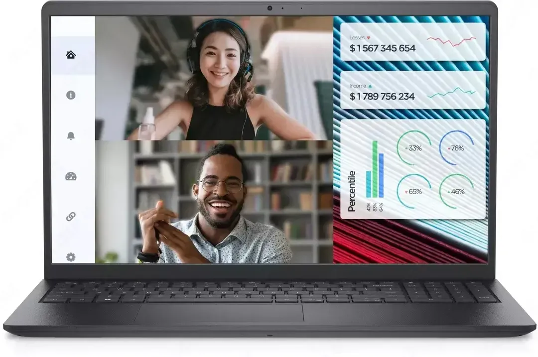 Noutbuk Dell Vostro 3530 / i5-1235U / 8 GB / SSD 512 GB / 15.6", qora