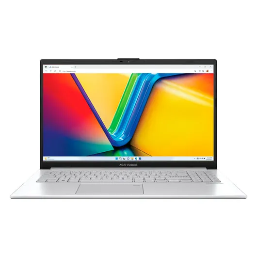 Ноутбук Asus Vivobook Go 15 / Ryzen 5 7520U / 8 GB / SSD 512 GB / 15.6", Cool Silver