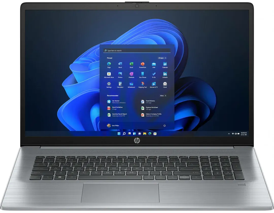 Noutbuk HP LAPTOP 470 G10 / i5-1334U / 16 GB / SSD 512 GB / 17.3", kulrang