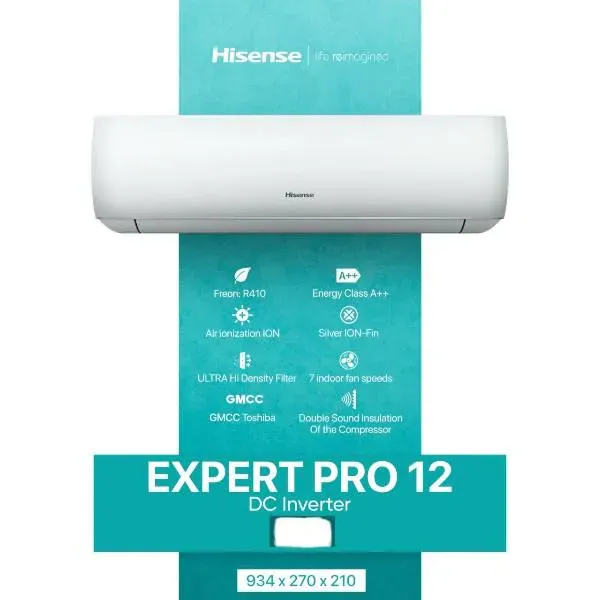 Кондиционер Hisense Expert 12 Pro, белый