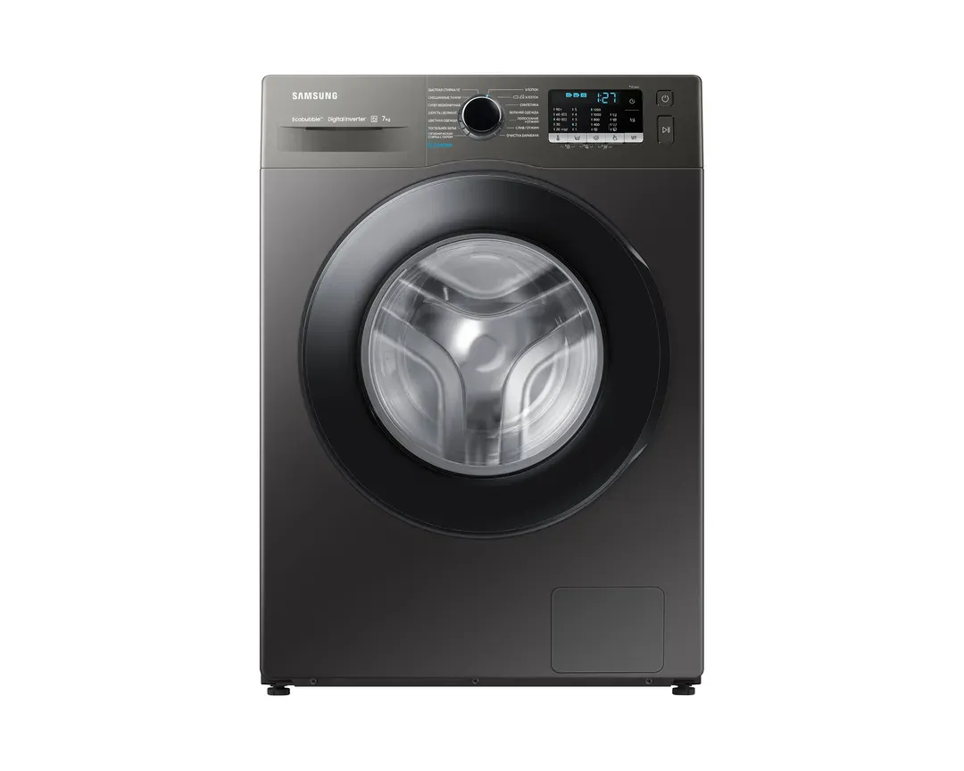 Kir yuvish mashinasi Samsung WW70AG5S21CXLD inverter, Temno-kulrang