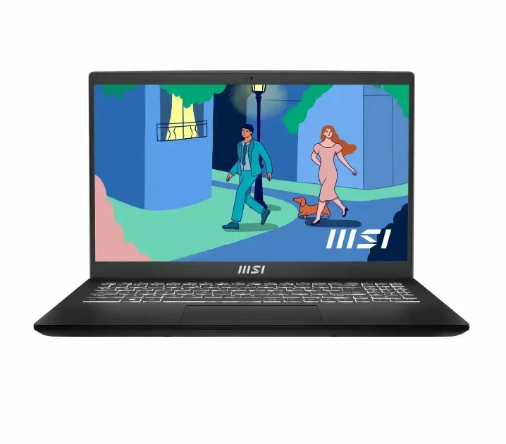 Noutbuk MSI Modern 15 (B7M-482XUZ) / R5-7430U / 16 GB / SSD 512 GB / 15.6", Space Black