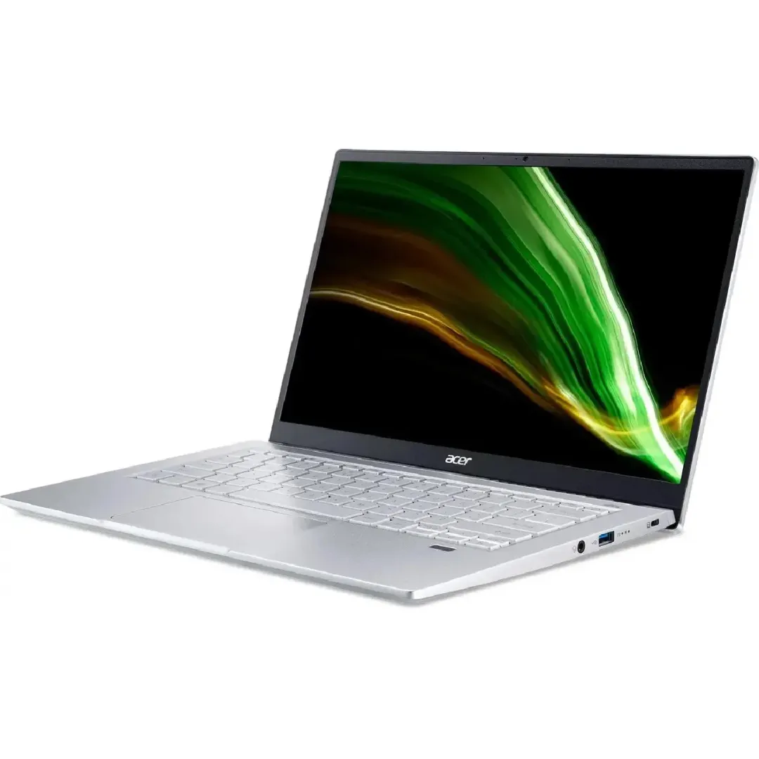 Noutbuk Acer Swift 3 SF314 Intel Core i3-1115G4/ DDR4 8GB/ SSD 256GB/ 14 FHD LCD/ Intel Iris Xe graphics Silver