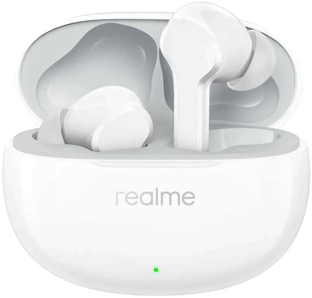 Simsiz quloqchinlar Realme Buds T100, White