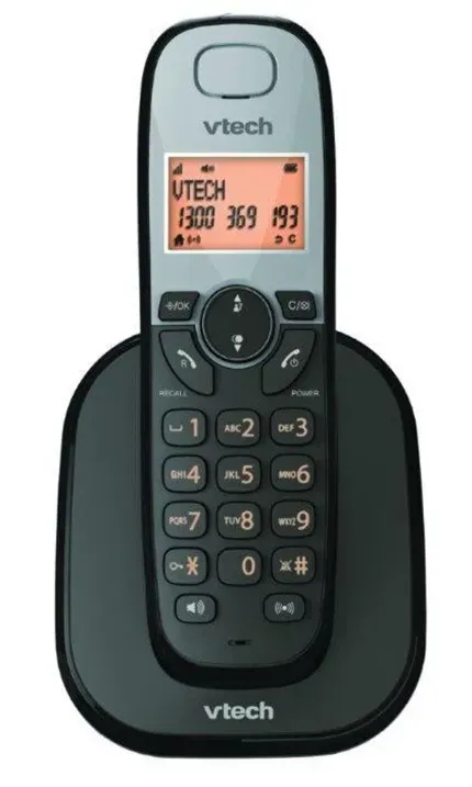 Radiotelefon Vtech DECT ES1000-B, qora