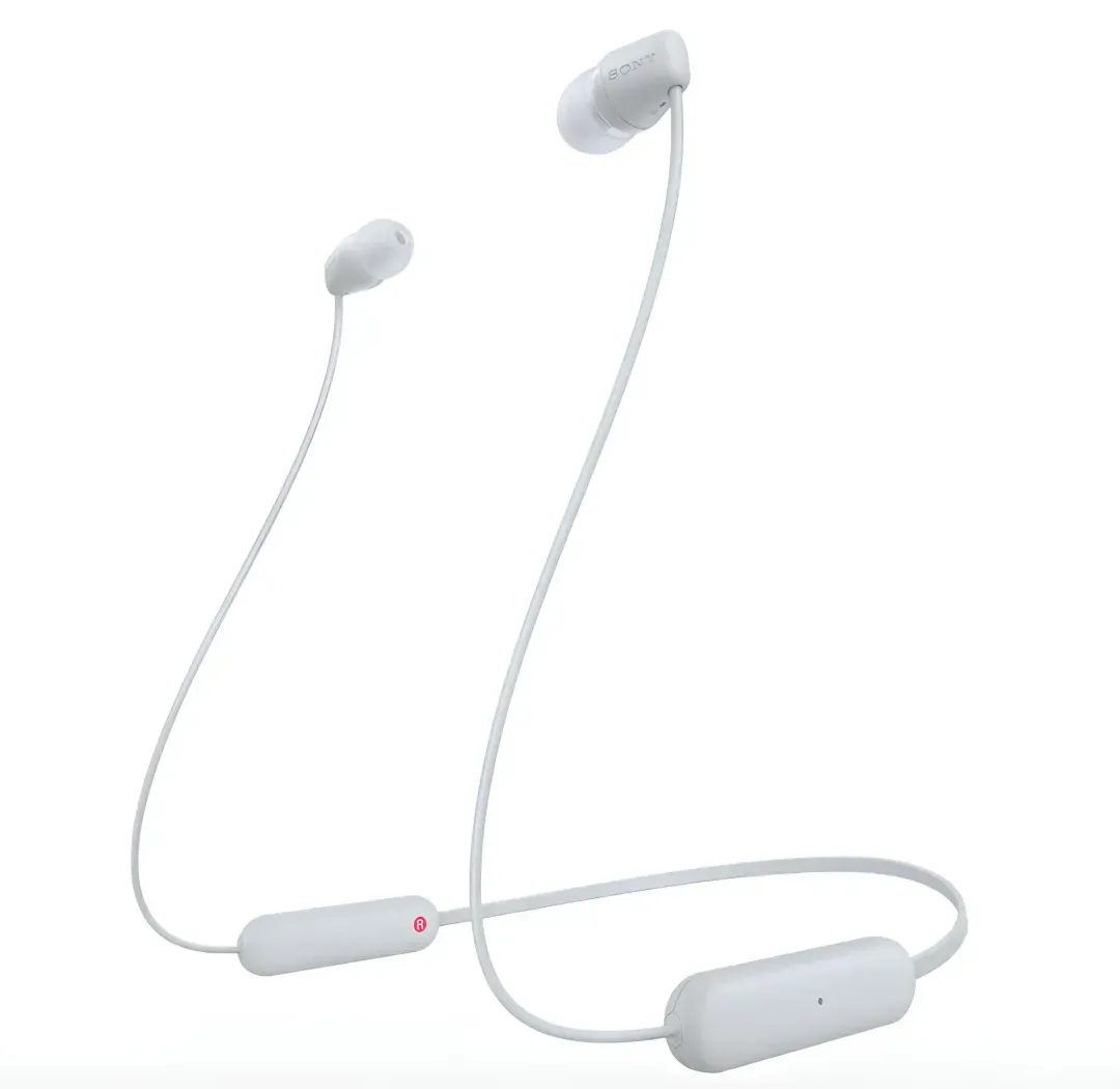 Yostiqli simli Quloqchinlar Sony WI-C100 White