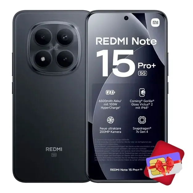 Xiaomi Redmi Note 15 Pro 5G+ Black 12/512 GB