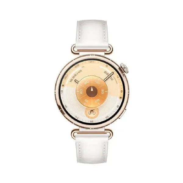Aqlli soat HUAWEI Watch GT 6 White Composite Leather Strap 41 mm