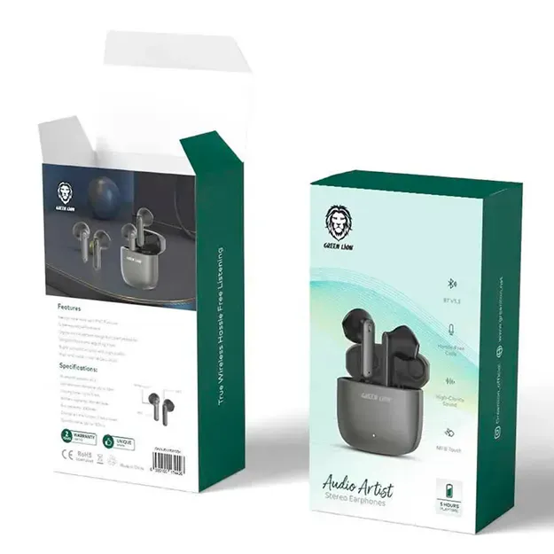 Simsiz quloqchinlar Earbuds Green Lion Audio Artist Black