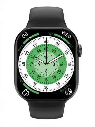 Aqlli soat Green Lion Communicate Lite (42 mm), qora