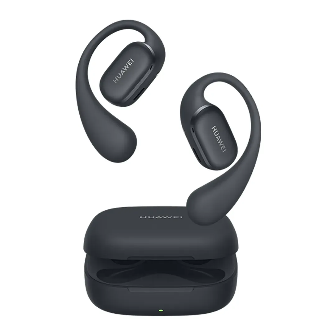 Huawei FreeArc Wired Charging Black Simsiz quloqchinlari