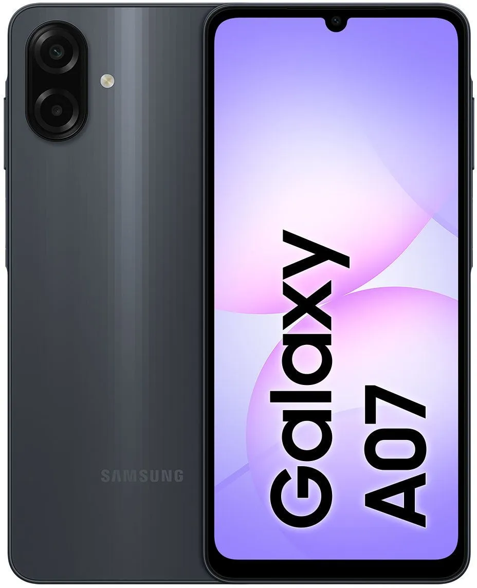 Smartfon Samsung Galaxy A07 4/128 GB, Qora