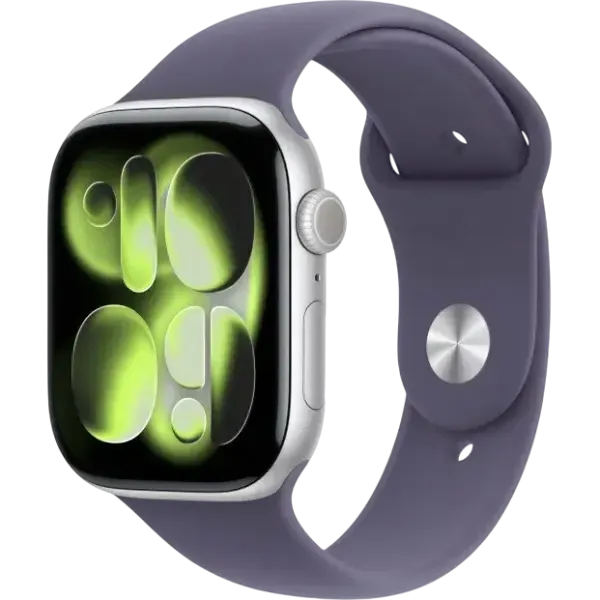 Aqlli soat Apple Watch Series 11 GPS 42 mm, Silver Aluminum Case, Sport Band