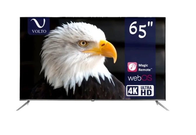 Телевизор Volto 65/9000 WebOS 65", Черный