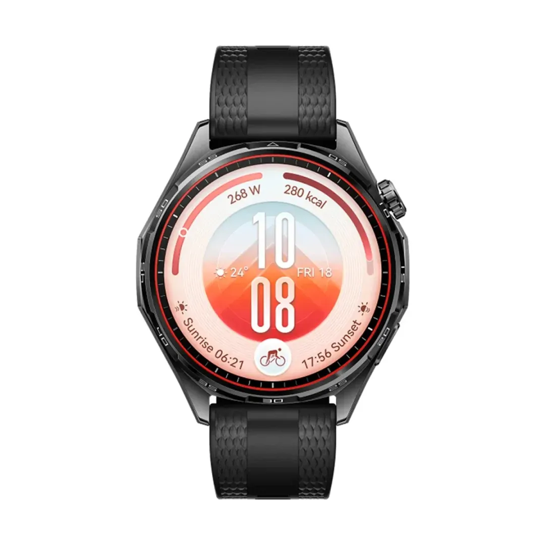 Huawei Watch GT 7 smart soati 46 mm Black EasyCross Fluoroelastomer Strap