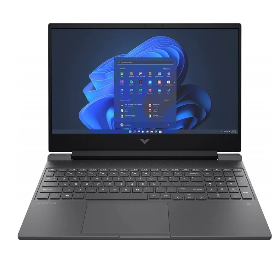 Igrovoy noutbuk HP Victus 15 / R7-7445HS / 16 GB / SSD 512 GB / RTX 4050 / 15.6, qora