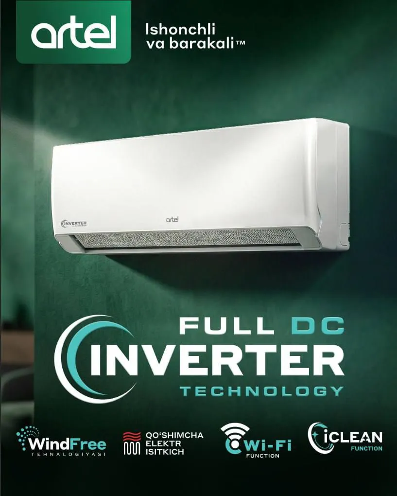 Konditsioner Artel Shahrisabz 12 inverter, oq