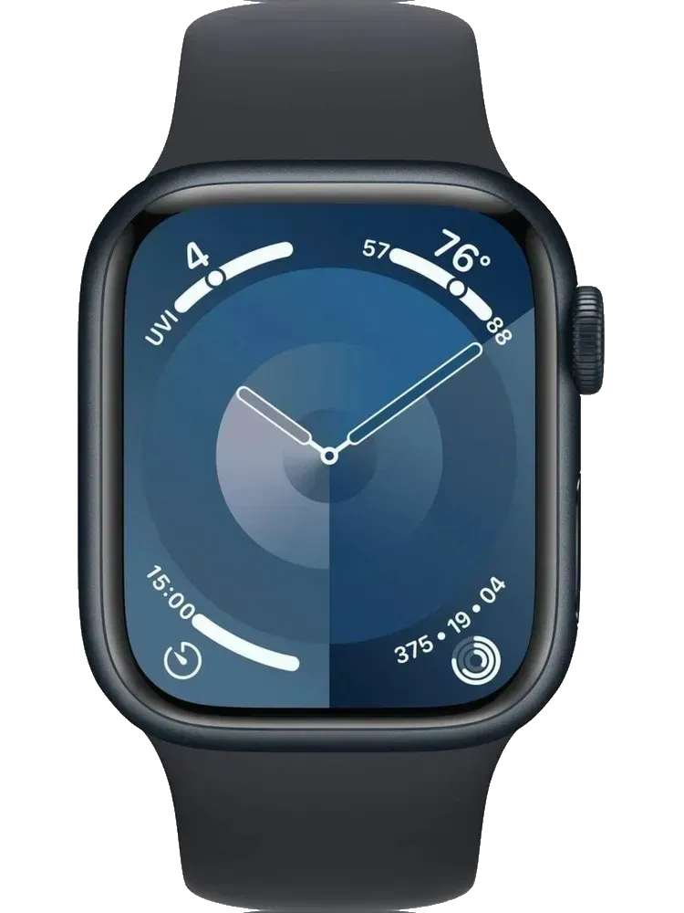 Aqlli soat Apple Watch Series 9 41 mm, qora