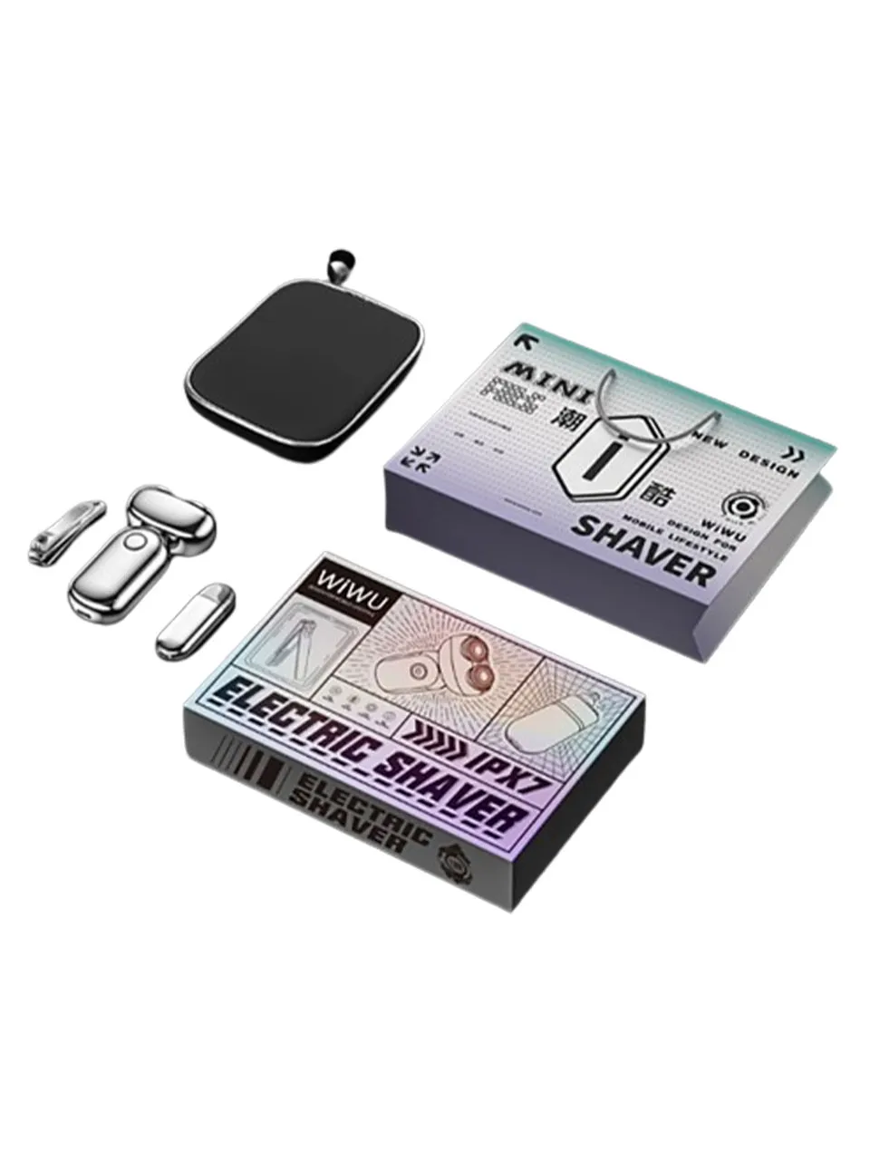 Portativnaya elektr ustarasi WIWU Wi-SH005 3 in 1 gentleman Shaver sets